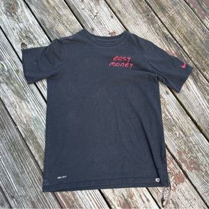 easy money KD 35 t shirt
athletic cut, dri fit
youth XL